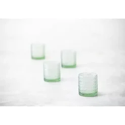 Outlet Kirklands Home Fortessa Sage Jupiter Short Glasses, Set of 6 Green