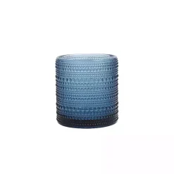 Sale Kirklands Home Fortessa Storm Jupiter Short Glasses, Set of 6 Blue