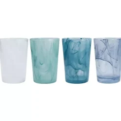 Clearance Kirklands Home Fortessa Swirl Tall Glasses, Set of 6 White