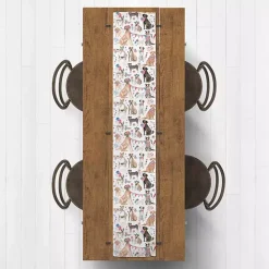 Sale Kirklands Home Fourth of July Patriotic Pups Table Runner, 90 in.