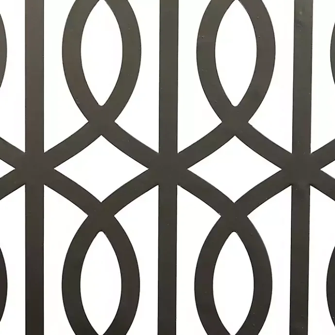 Online Kirklands Home Framed Matte Black Metal Wall Plaques, Set of 4