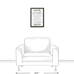 Best Kirklands Home Framed Night Before Christmas Canvas Wall Plaque