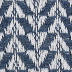 Best Kirklands Home French and White Arrowhead Throw Blue