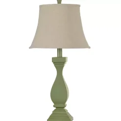 Sale Kirklands Home French Green Classic Table Lamp Ivory