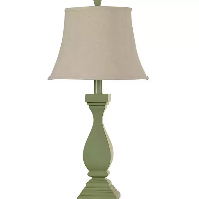 Sale Kirklands Home French Green Classic Table Lamp Ivory