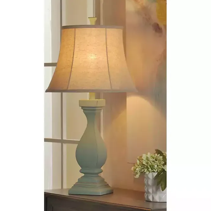 Sale Kirklands Home French Green Classic Table Lamp Ivory
