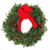New Kirklands Home Fresh Cut Boxwood Blue Ridge Mountain Wreath