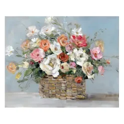 Online Kirklands Home Fresh Flower Market Canvas Art Print Multi