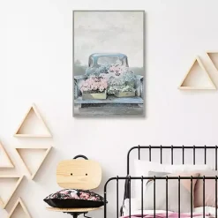 Sale Kirklands Home Fresh Picked in a Pickup Framed Canvas Art Print