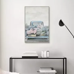 Sale Kirklands Home Fresh Picked in a Pickup Framed Canvas Art Print