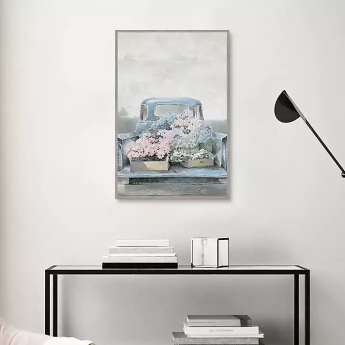 Sale Kirklands Home Fresh Picked in a Pickup Framed Canvas Art Print