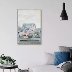 Sale Kirklands Home Fresh Picked in a Pickup Framed Canvas Art Print