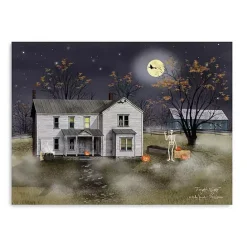 Hot Kirklands Home Fright Night Halloween Canvas Art Print