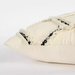 Best Kirklands Home Fringe Stitched Lattice Throw Pillow