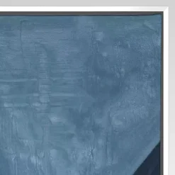 New Kirklands Home From Below II Framed Canvas Art Print Blue