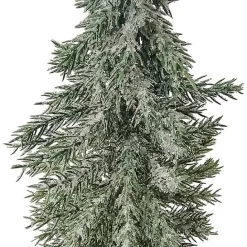 Best Kirklands Home Frosted Pine Jute Base Christmas Tree