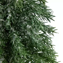 Best Kirklands Home Frosted Pine Jute Base Christmas Tree