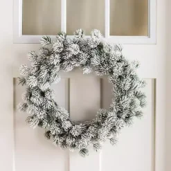 Outlet Kirklands Home Frosted Pinecone Cluster Christmas Wreath