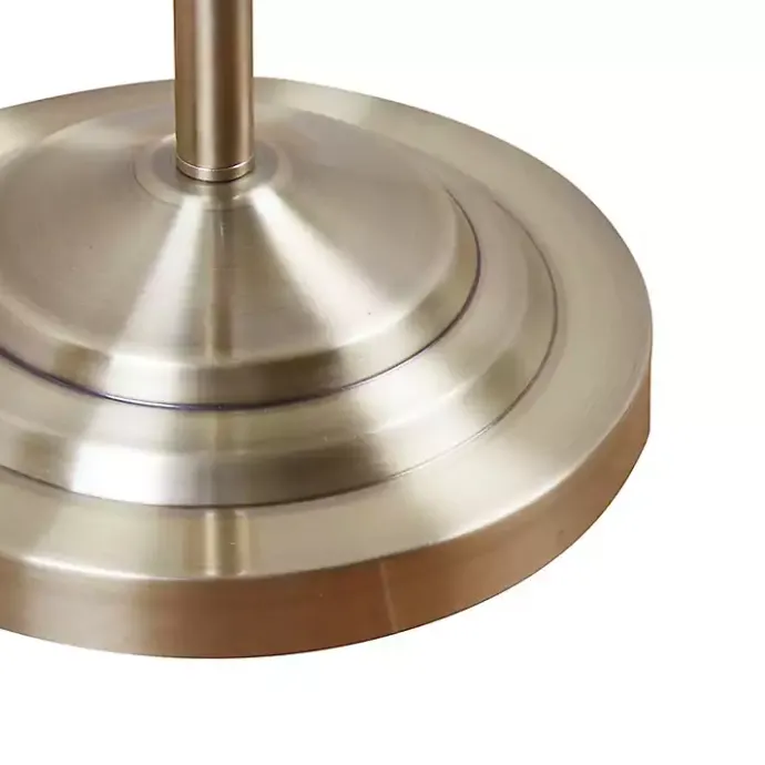 Online Kirklands Home Frosted Starlight Golden Floor Lamp White