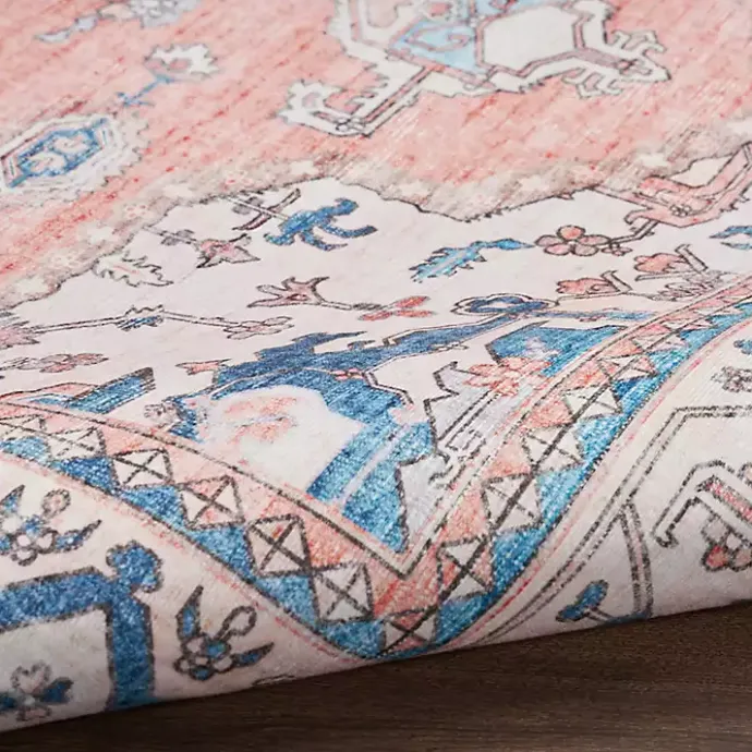 Hot Kirklands Home Fulton Coral Medallion Area Rug, 7x9 Pink