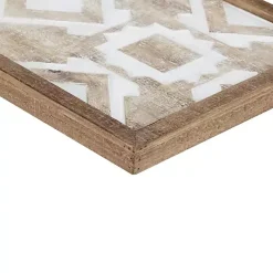 Online Kirklands Home Gail Wooden Plaques, Set of 3 Brown