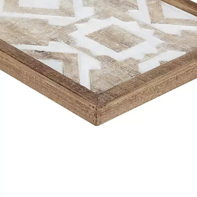 Online Kirklands Home Gail Wooden Plaques, Set of 3 Brown