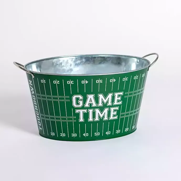 Kirklands Home Game Time Football Beverage Bucket