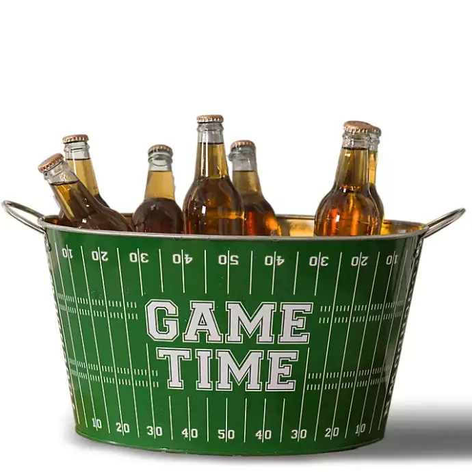 Kirklands Home Game Time Football Beverage Bucket