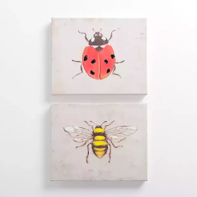 Hot Kirklands Home Garden Beauties Canvas Art Prints, Set of 2