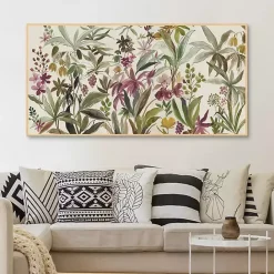 Outlet Kirklands Home Garden Delight Framed Canvas Art Print Multi