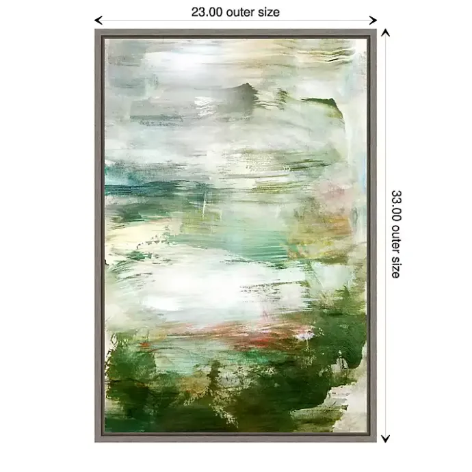 Kirklands Home Garden Dreams Framed Canvas Art Print