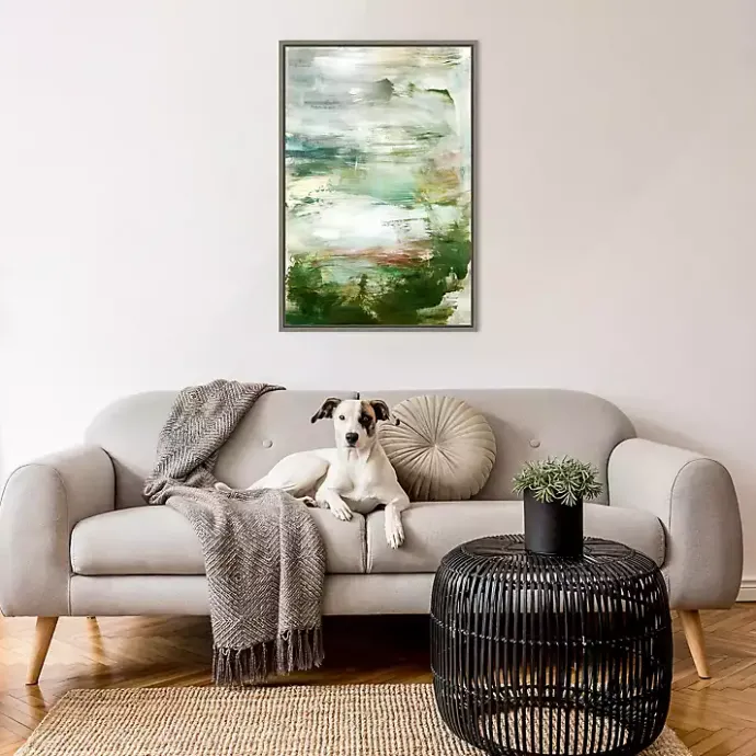 Kirklands Home Garden Dreams Framed Canvas Art Print