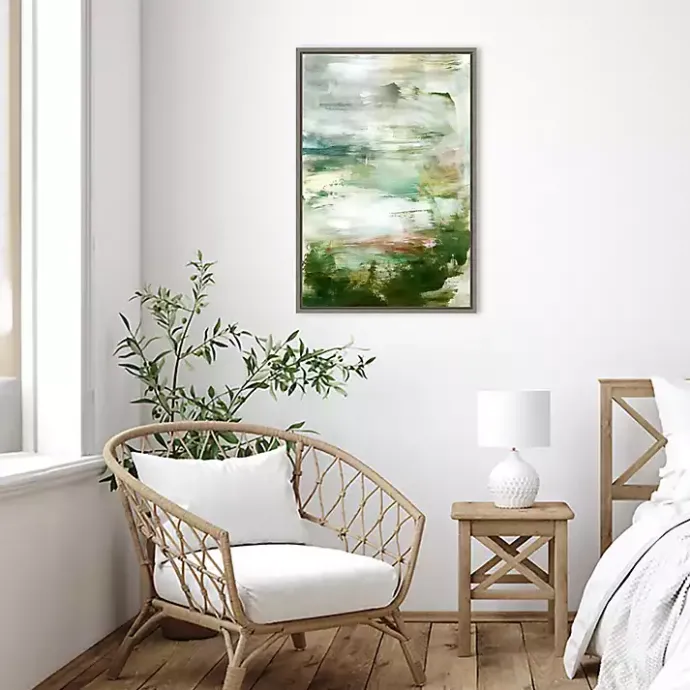 Kirklands Home Garden Dreams Framed Canvas Art Print