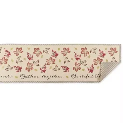 Outlet Kirklands Home Gather Together Fall Leaves Table Runner, 108 in.