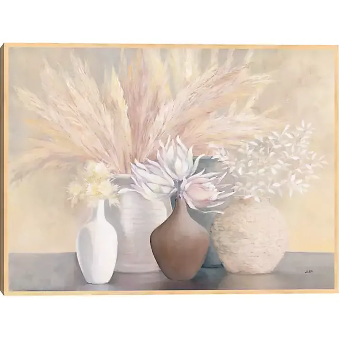 Discount Kirklands Home Gentle Still Life Framed Canvas Art Print