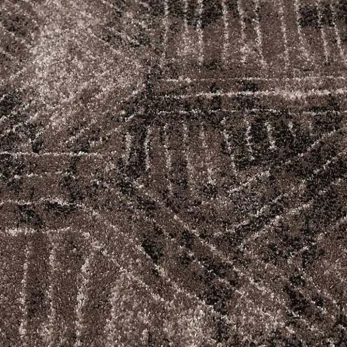 Sale Kirklands Home Geometric Kourt Area Rug, 5x7 Brown