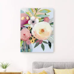 Kirklands Home Georgia Bouquet II Canvas Art Print, 24x32 in.