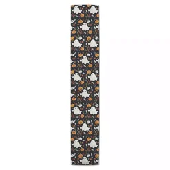 Best Kirklands Home Ghosts and Pumpkins Halloween Table Runner, 72 in.