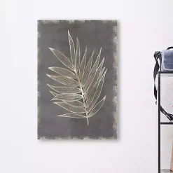 New Kirklands Home Gilded Botanical I Canvas Art Print