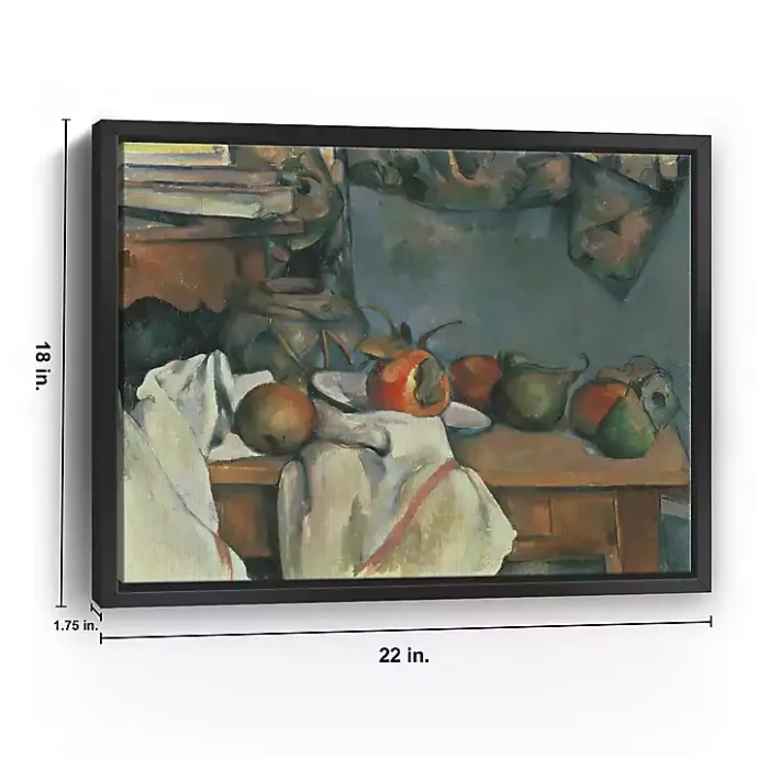 New Kirklands Home Ginger Pot and Pomegranate Canvas Print, 22x18 in. Multi