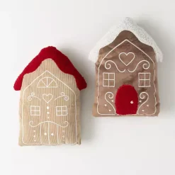 Best Kirklands Home Gingerbread House Christmas Pillows, Set of 2