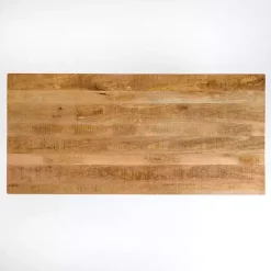 Best Kirklands Home Glenn Natural Wood Rectangular Dining Table Brown