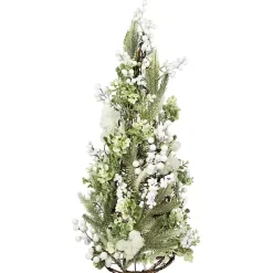 Best Kirklands Home Glitter Pine and Berry Mini Christmas Tree