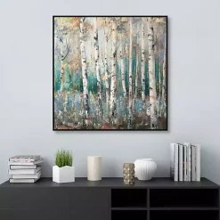 Online Kirklands Home Glorious Forest Framed Canvas Art Print