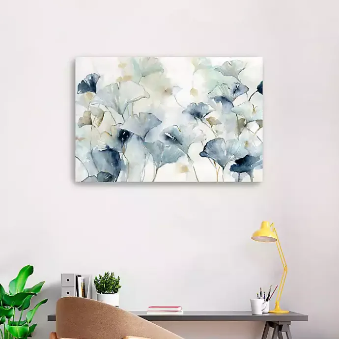 Outlet Kirklands Home Glorious Ginkgo Floral Canvas Wall Art