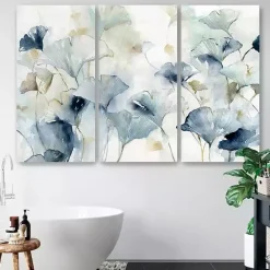 Outlet Kirklands Home Glorious Ginko Canvas Art Prints, Set of 3