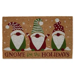 New Kirklands Home Gnome For The Holidays Christmas Doormat