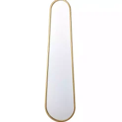 Sale Kirklands Home Gold Abstract Oblong Wall Mirror