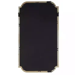 Best Kirklands Home Gold Adelaide Scalloped Rectangular Wall Mirror