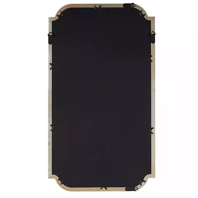 Best Kirklands Home Gold Adelaide Scalloped Rectangular Wall Mirror